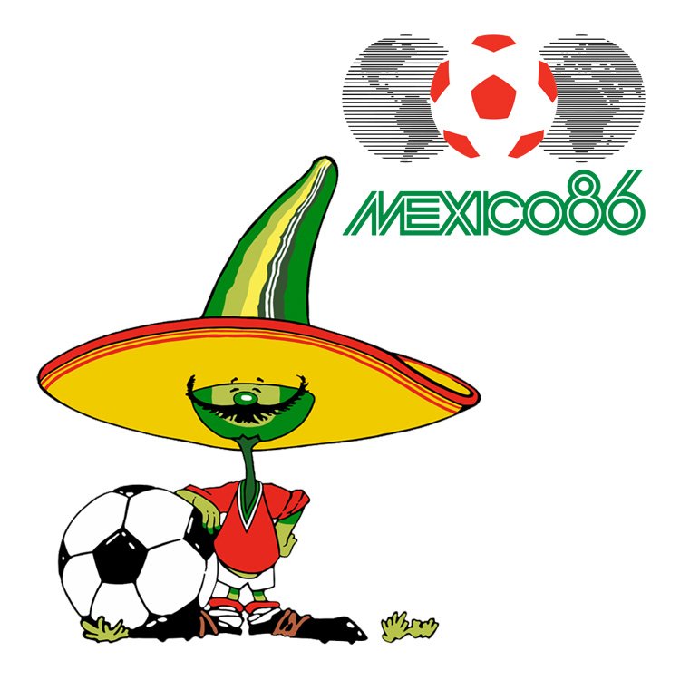 Pique - Mascote Copa do Mundo - Mexico-1986
