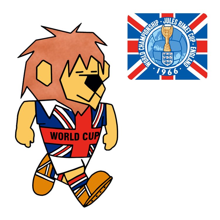 Willie - Mascote Copa do Mundo - Inglaterra 1966