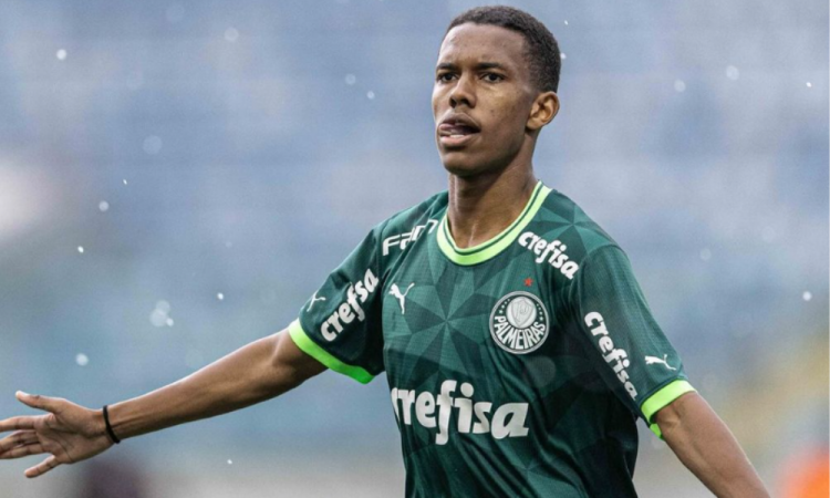 Os 10 melhores jogadores jovens na Série A do Brasileirão 2025 1 estevao 750x450 1