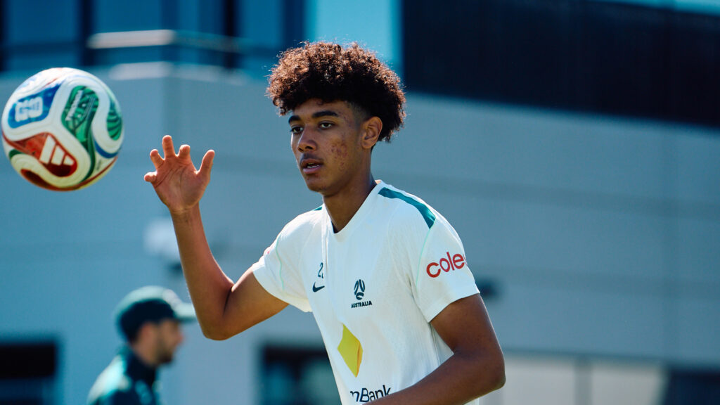 Mundial 2026 - 11 jovens promessas que podem ser as grandes revelações do torneio 5 Lucas Herrington 26 06 03 Socceroos 23918